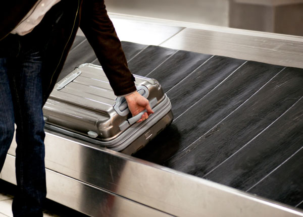 política de bagagem para voo internacional